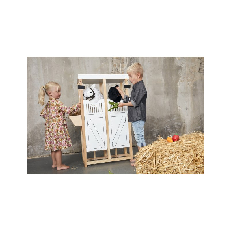 Hobby koník na tyči By Astrup - Hobby horse Grey