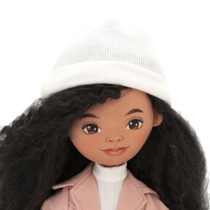 Látková panenka Orange Toys - Sweet Sisters Tina - Pink Jacket