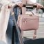 Kabelka a organizér na kočárek 2v1 Joissy VERA - Blush beige