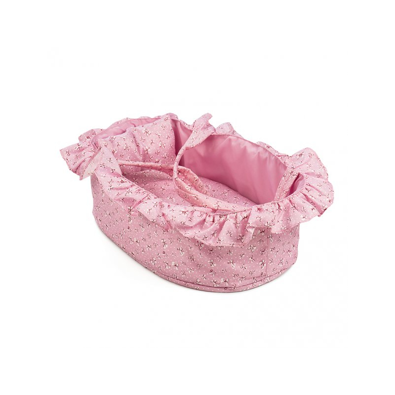 Košík pro panenku Mini Mommy By Astrup - Deluxe pink