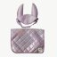 Čabraka s dekou na sedlo pro hobby horse koníka By Astrup - Purple Glitter
