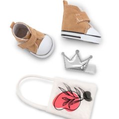 Doplňky k panence Sweet Sisters - Orange Toys - Brown