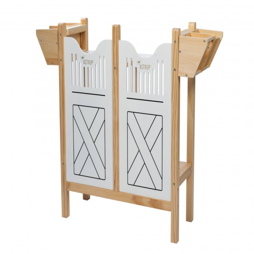 Dřevěná stáj pro 4 koníky By Astrup - Stable For 4 Hobby Horses