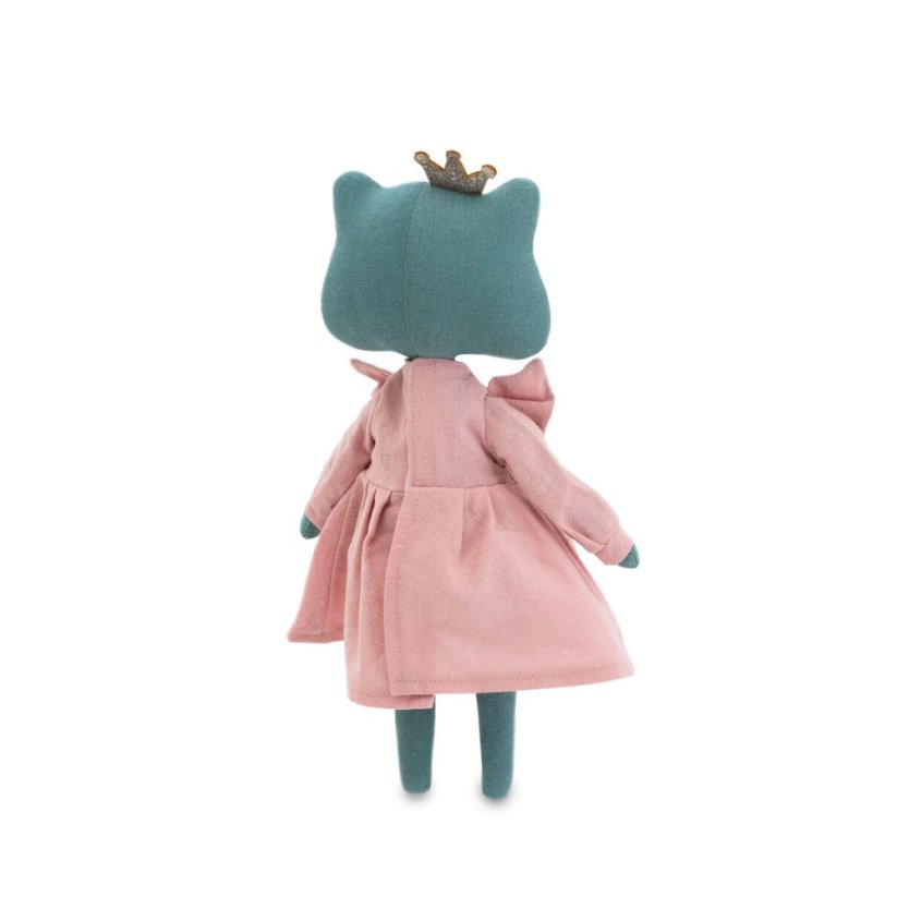Látková žabka 30 cm Cotti Motti Orange Toys - Fiona The Frog Pink