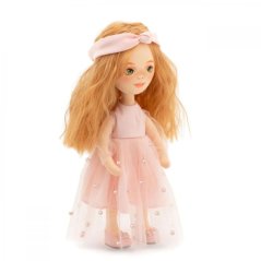 Látková panenka Orange Toys - Sweet Sisters Sunny - Light Pink Dress