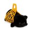 Plyšová ležící kočička v plstěném vaku Orange Toys 35 cm - Milo the Black Cat