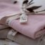Bambusová plenka z mušelínu My Memi - Powder pink