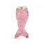 Látkový ježek s extra ploutví 30 cm Cotti Motti Orange Toys - Henry / Mermaid tail