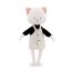 Látková kočička 29 cm Orange Toys - Christy The Cat - Denim Sundress