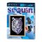 Třpytivá sada Sequin art sněžný tygr Kitfix - Blue premium 8+
