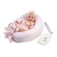 Realistické miminko s měkkým tělem 45cm De Cuna - Reborn Nala