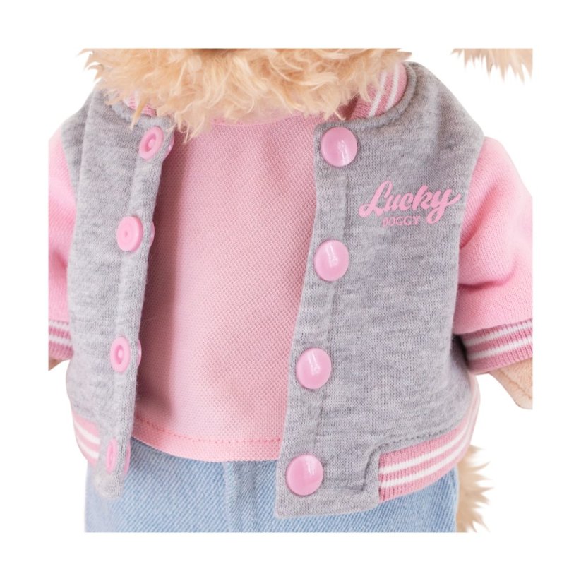 Plyšový pejsek pudlice Lucky Doggy - Fendi Urban Chic