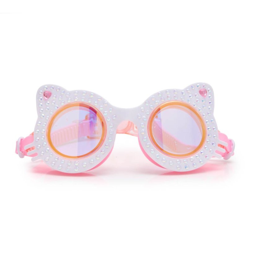 Plavecké brýle pro děti kočička Bling2o - Purr - Powder purr 6+