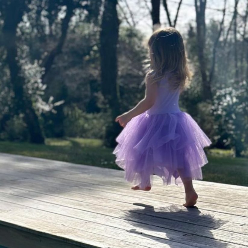 Dívčí tylové šaty Ratatam - Tutu dress Apricot