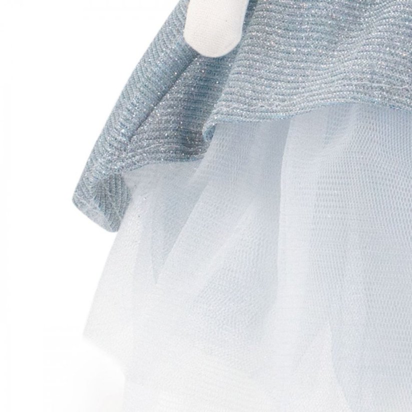 Látkový jednorožec s extra ploutví 30 cm Orange Toys - Daphne The Unicorn - Light Blue Dress / Mermaid tail