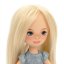Látková panenka Orange Toys - Sweet Sisters Mia - Light Blue Dress