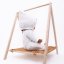 Overal pro panenku 34 cm By Loli - Vintage Baby - Light Cream