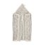 Luxusní dětská osuška s kapucí My Memi - Boho Leaves - Beige