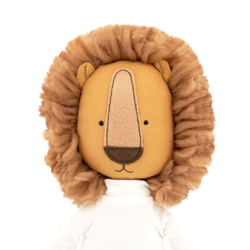 Látkový lvíček 29 cm Orange Toys - Simon The Lion