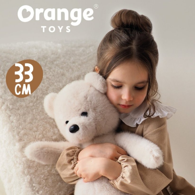 Plyšový medvídek Orange toys 47 cm - Bear White