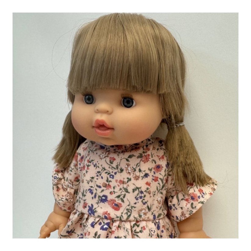 Šaty pro panenku 34 cm By Loli - Fairy - Pink flowers