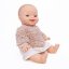 Mikina pro panenku 34 cm By Loli - Warm - Furry lamb latte