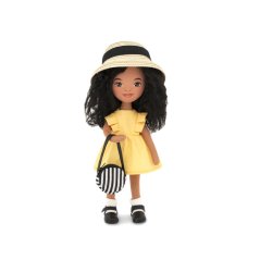 Látková panenka Orange Toys - Sweet Sisters Tina - Yellow Dress