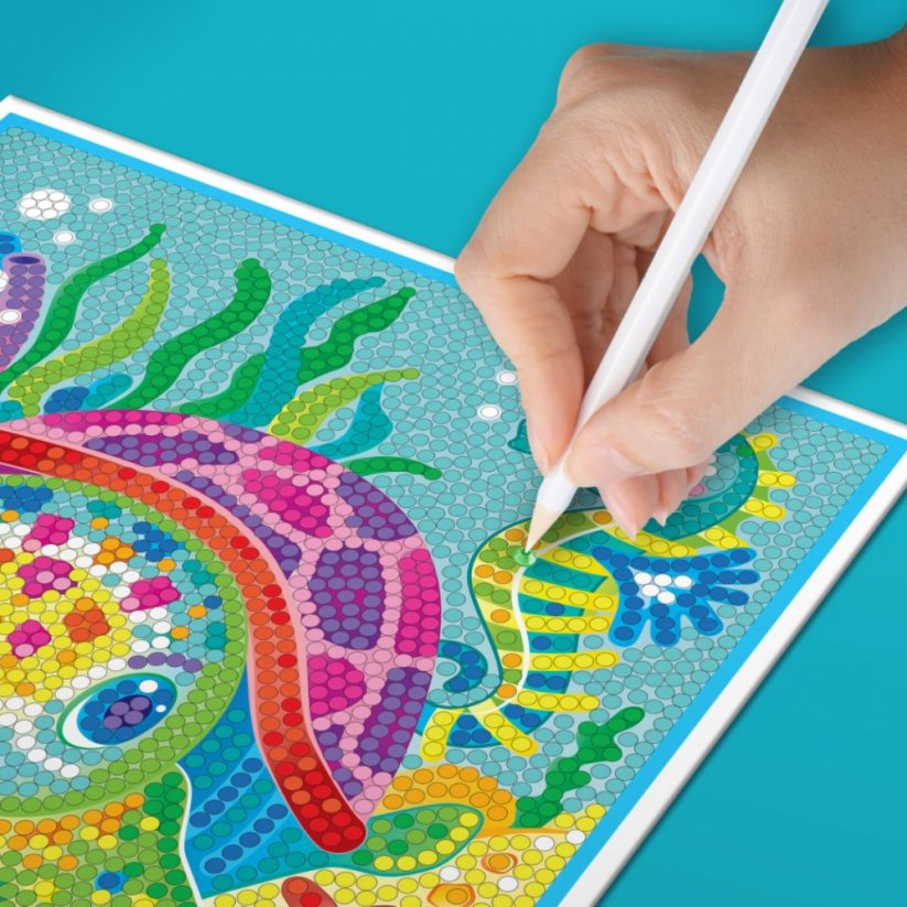 Diamantové malování želva Kitfix - Classic 6+