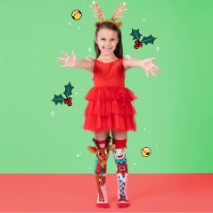 Podkolenky MADMIA - Reindeer and Elf - 3 - 5 let