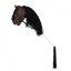 Hobby koník na tyči s ocasem By Astrup - Hobby Horse Brown
