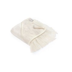 Dětská luxusní osuška s kapucí My Memi - Boho Leaves - Cream