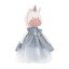 Látkový jednorožec s extra ploutví 30 cm Orange Toys - Daphne The Unicorn - Light Blue Dress / Mermaid tail