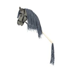 Hobby koník na tyči s ocasem By Astrup - Hobby Horse Grey