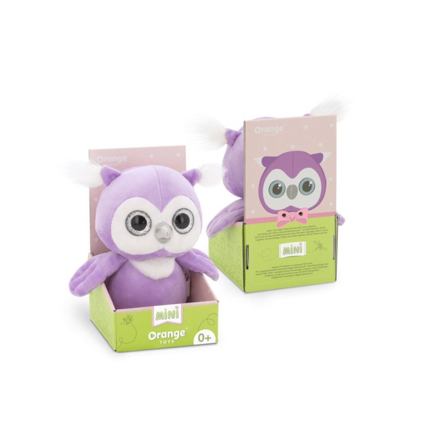 Plyšová mini sova 21cm Orange Toys - Mini Owlet
