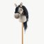 Hobby koník na tyči By Astrup - Hobby horse Grey