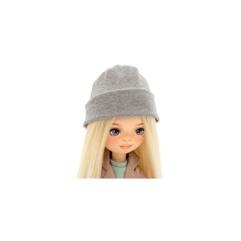 Látková panenka Orange Toys - Sweet Sisters Mia - Beige Trench Coat