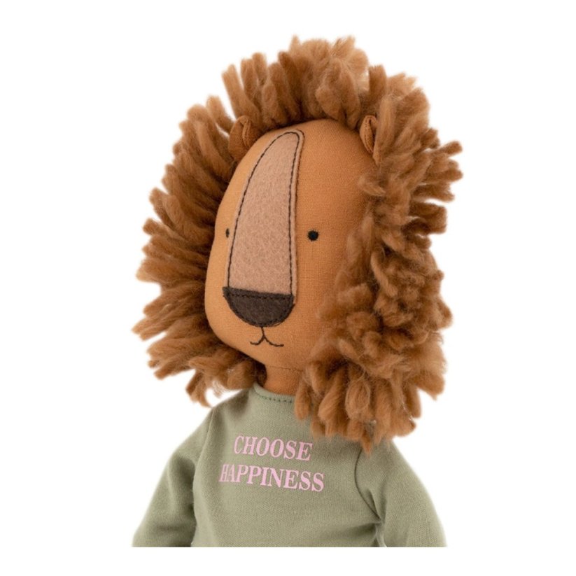 Látkový lvíček 30 cm Cotti Motti Orange Toys - Simon