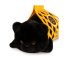 Plyšová ležící kočička v plstěném vaku Orange Toys 35 cm - Milo the Black Cat