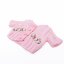 Pletený svetřík s kytičkami Luxury - Light pink - By Loli