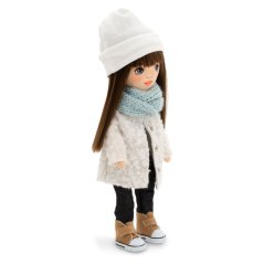 Látková panenka Orange Toys - Sweet sisters Sophie - White Fur Coat