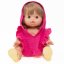 Pončo pro panenku 34 cm By Loli - Frill - Fuchsia