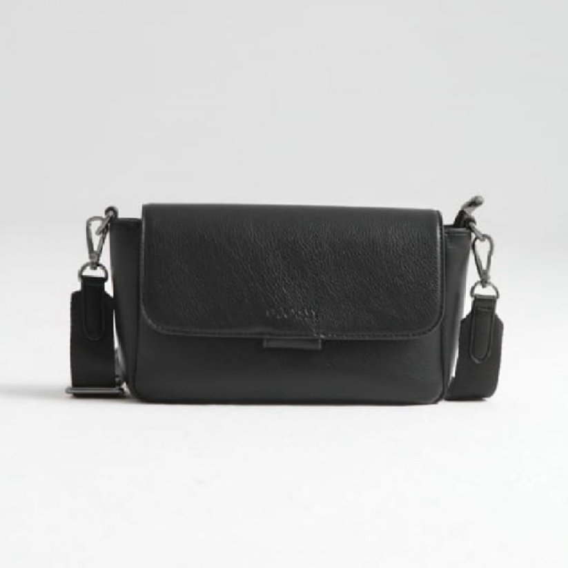 Mini crossbody kabelka pro maminku Joissy KENZA - Black/Black