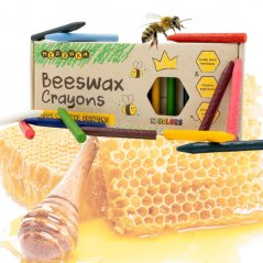 Přírodní voskovky z včelího vosku Medenka - Klasické barvy 3+