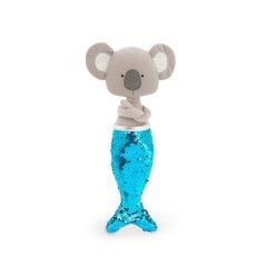 Látková koala s ploutví 30 cm Cotti Motti Orange Toys - Freddy Mermaid tail