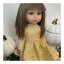 Šaty pro panenku Paola Reina a Minikane 32 cm By Loli - Classic - Beige Gold