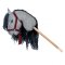 Ohlávka s vodítkem pro hobby horse koníka By Astrup - Halter And Rope Red