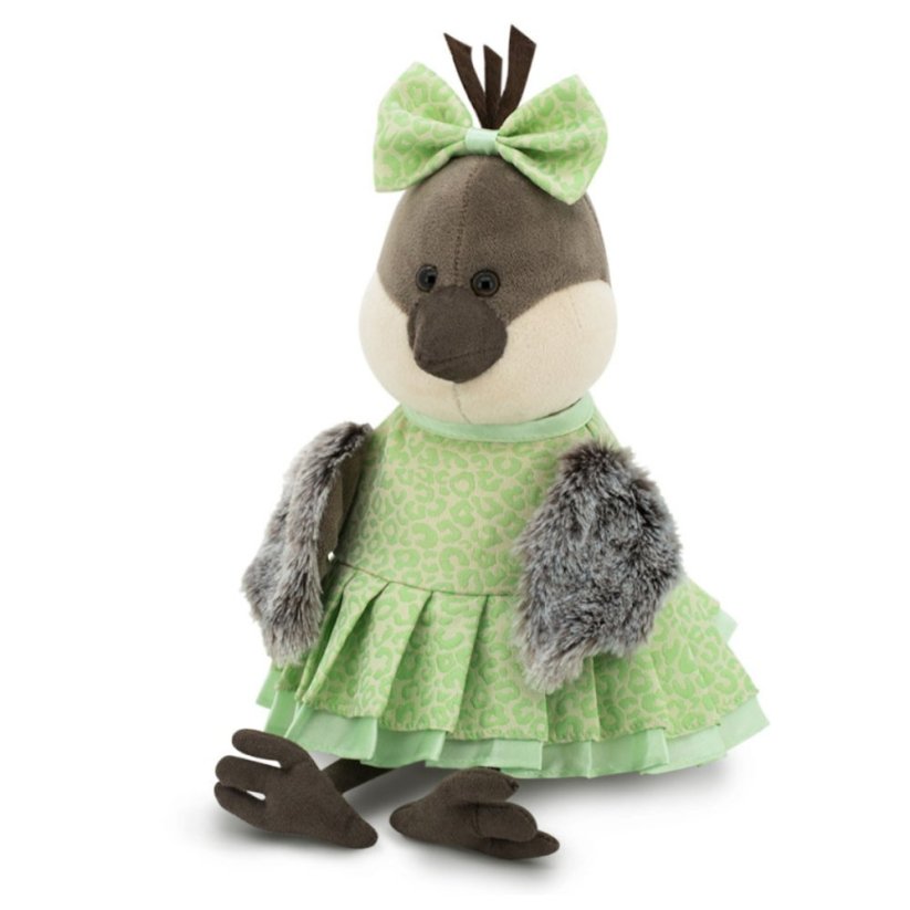 Plyšový papoušek Orange toys 25 cm - Grace sparrow avocado