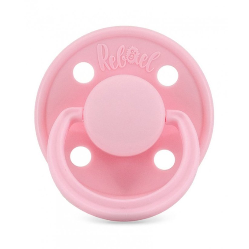 Dudlík Rebael z přírodního kaučuku 1 ks - Sweet Pink - 0-6 měsíců (velikost 1)