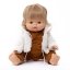 Beránkový kabátek pro panenku 34 cm By Loli - Cozy - Cream