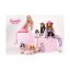 Látková panenka Orange Toys - Sweet sisters Tina - Pink Dress with Sequins